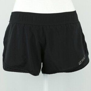 2XU Lightspeed Women's Small Black 3" Athletic Mid Rise Running Shorts